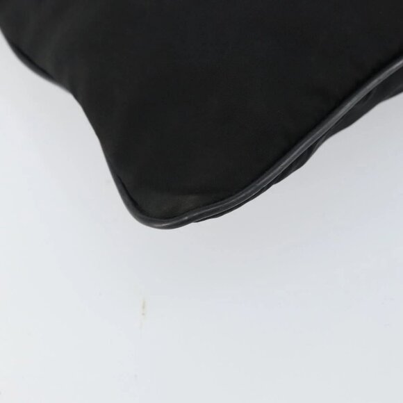 PRADA Shoulder Bag Nylon Black Silve - Picture 5 of 16